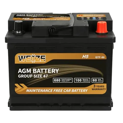 Group 47-12V H5 680CCA Battery