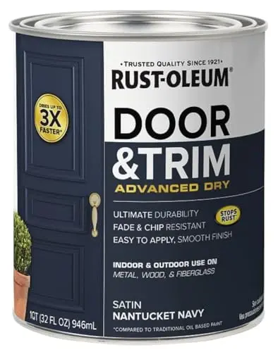 Rust-Oleum Advanced Dry door paint in satin finish