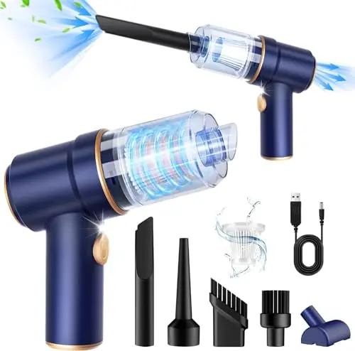 Ultra-Light 2-in-1 Vacuum & Air Duster