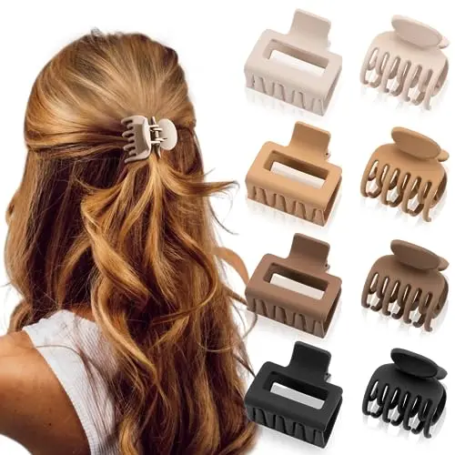 Mixed Size Claw Clips for Thin/Medium Hair