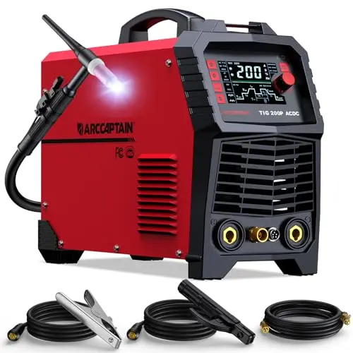 7-in-1 AC/DC TIG with Pulse, Multi-Waveforms