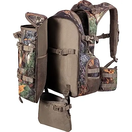 40L, Multifunctional, MOLLE Loops, Bow/Rifle Pack