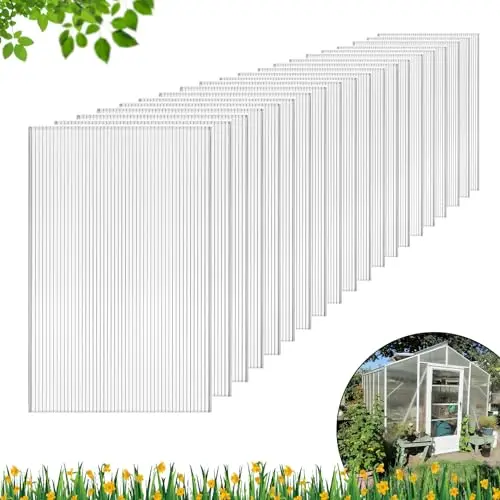 DGSL twin-wall polycarbonate greenhouse panels for all weather