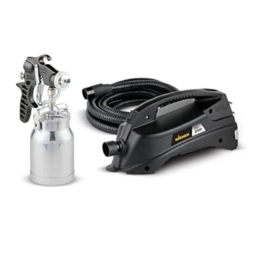 Wagner Earlex 5700 stationary HVLP paint sprayer for furniture refinishing