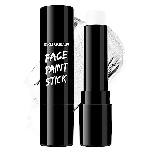 BADCOLOR white face and body paint stick