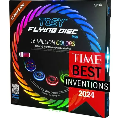 Colorful, Smart, Pro-Standard Light-Up Disc