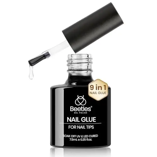 UV-Cured Gel Glue for Clear Tips & Extensions