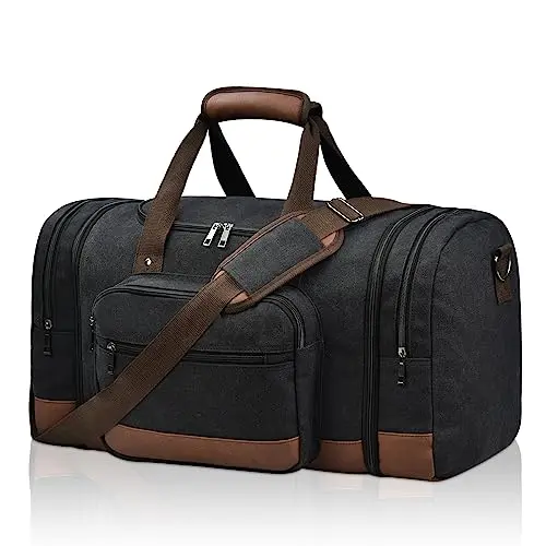 50L Canvas, Large Capacity, Multi-Pocket