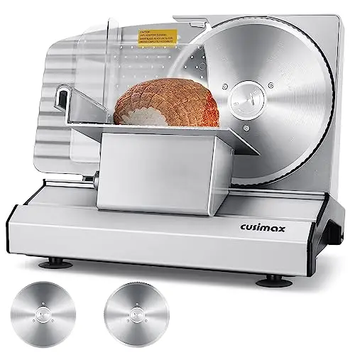 Large Blade, Adjustable Thickness, Easy to Clean