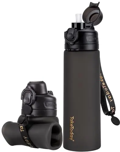 20oz BPA-Free Silicone, Foldable & TSA-Approved