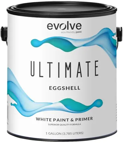EVOLVE Ultimate white paint gallon with eggshell sheen