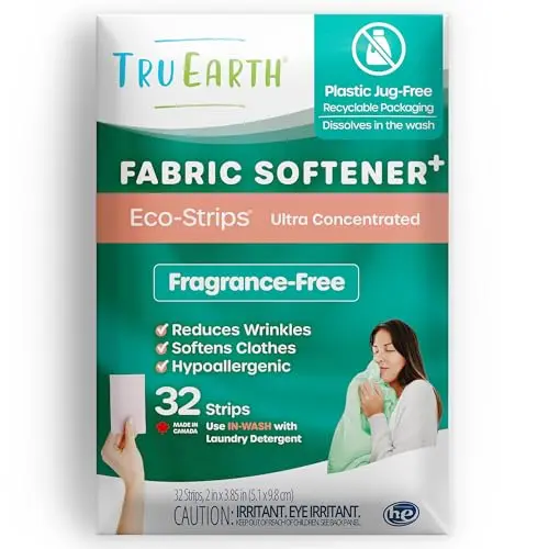 Tru Earth fabric softener strips packaging