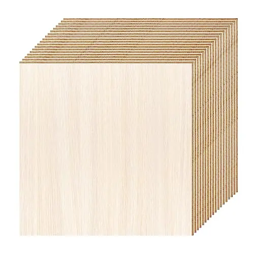 DIYDEC thin basswood sheets for wood burning and crafts