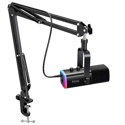 Dynamic Mic Bundle w/ Boom Arm & RGB