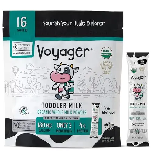 Organic Travel Milk Powder Packets