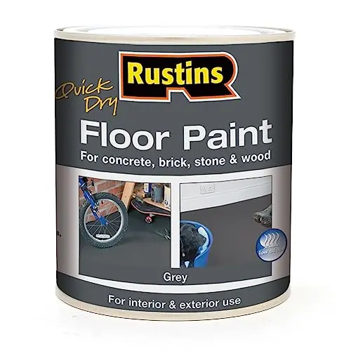 RUSTINS Quick Dry Floor Paint in Grey