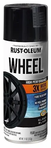 Rust-Oleum High Performance Wheel Spray Paint in Gloss Black