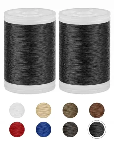 FIVEIZERO black bonded nylon upholstery thread spool