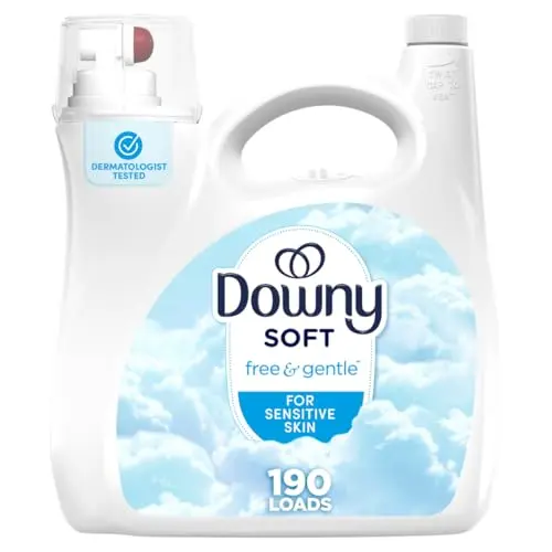 Downy Free & Gentle fabric softener bottle