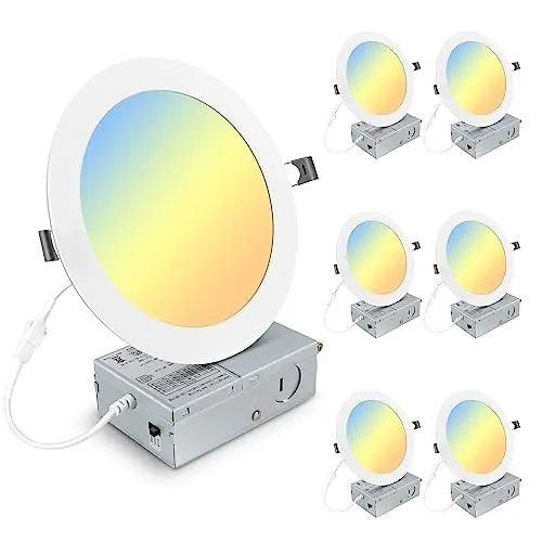 Oversize, super-bright panel (6 pack)