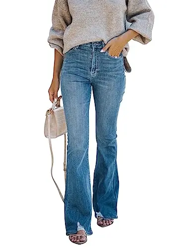High Waisted, Wide Leg, Bootcut