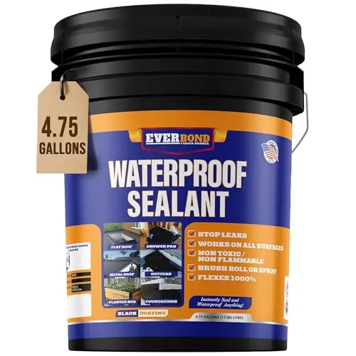 EverBond liquid rubber waterproof sealant for roofs and rubber surfaces
