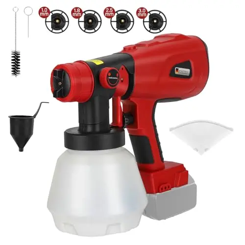 Battery-Powered HVLP Sprayer