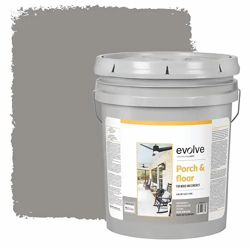 EVOLVE porch and floor paint in battleship grey