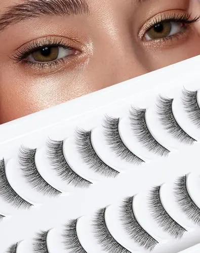 10 Pairs Wispy, Ultra-Thin Band