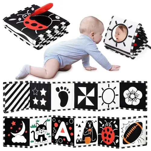 Montessori-inspired visual stimulation toy