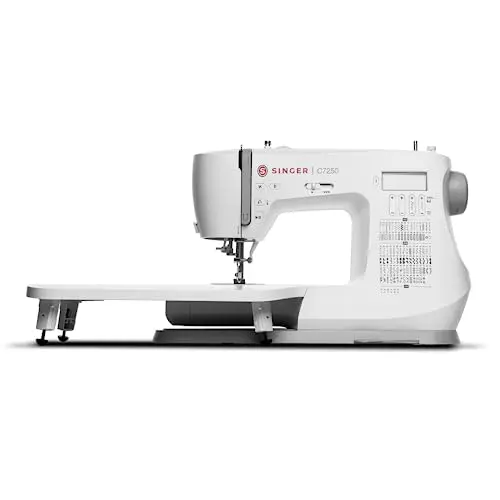 SINGER C7250 computerized sewing machine with LCD screen