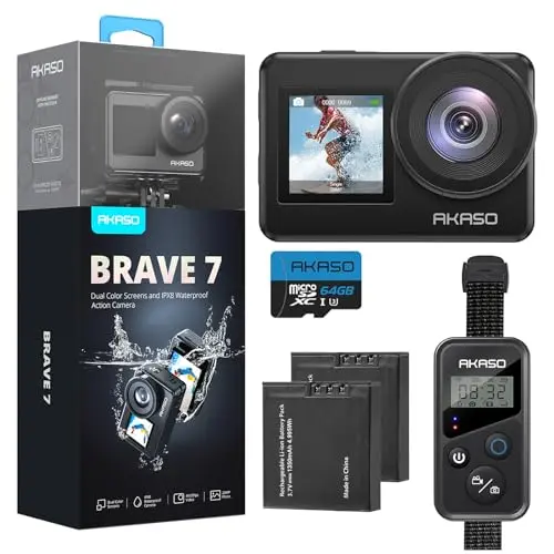 4K30FPS, 20MP, 33FT Waterproof, Touch & Voice Control