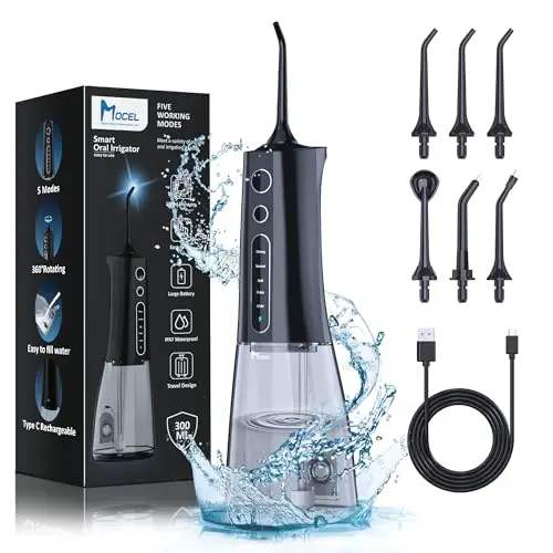 OLED Display Cordless Oral Irrigator