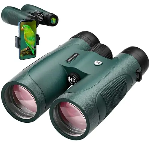 HD 15x52 Binoculars w/ Phone Adapter
