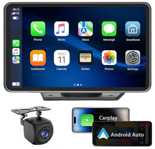 Portable, Wireless CarPlay & Android Auto