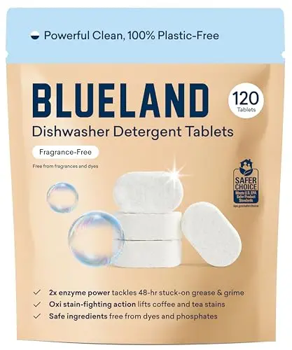 Eco-Friendly, Plastic-Free Tablets - 120 ct.