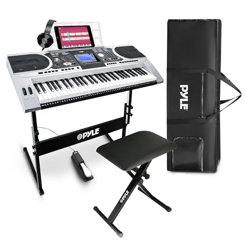 Portable Keyboard Bundle with Accessories