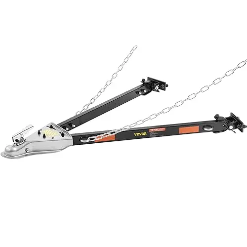 Adjustable Alloy Steel Tow Bar with Chains