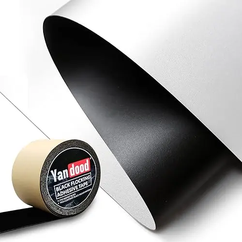 YANDOOD EPPE polymer projector screen material with felt tape