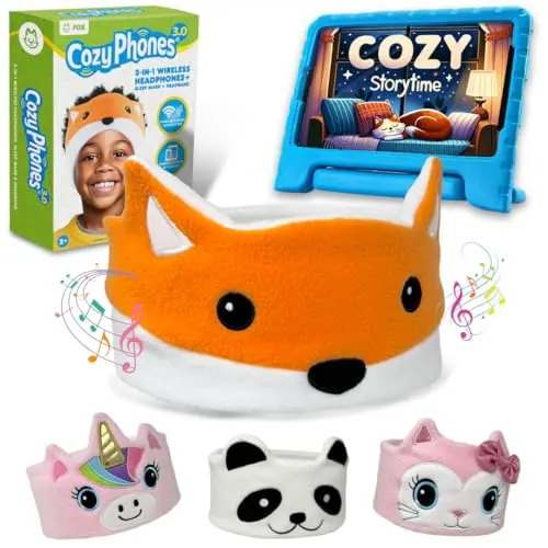 Toddler Headband Headphones, Wired/Wireless