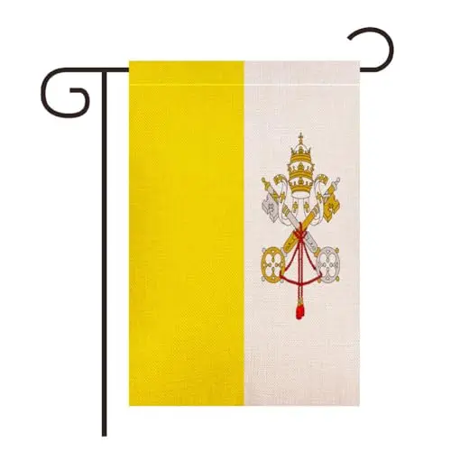 CECLFLAG Vatican garden flag with double-sided design for outdoor decoration