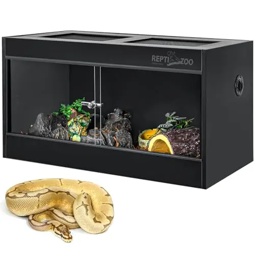 36x18x18" PVC Terrarium with Sliding Doors