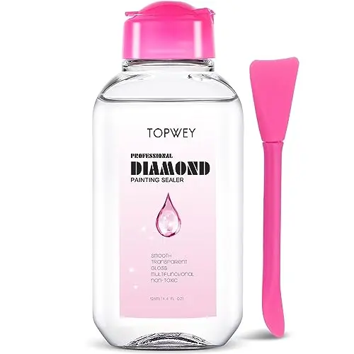 Topwey diamond painting adhesive bottle with applicator