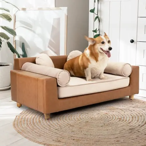 Holds 160 lbs, Premium Faux Leather/Velvet