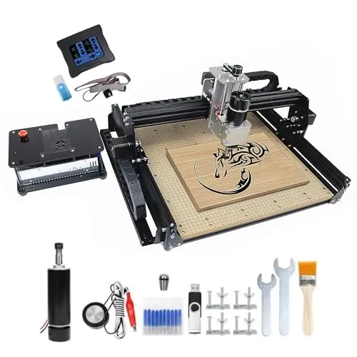 High-Speed 3-Axis Engraver for Wood, Aluminum, Small Steel Parts
