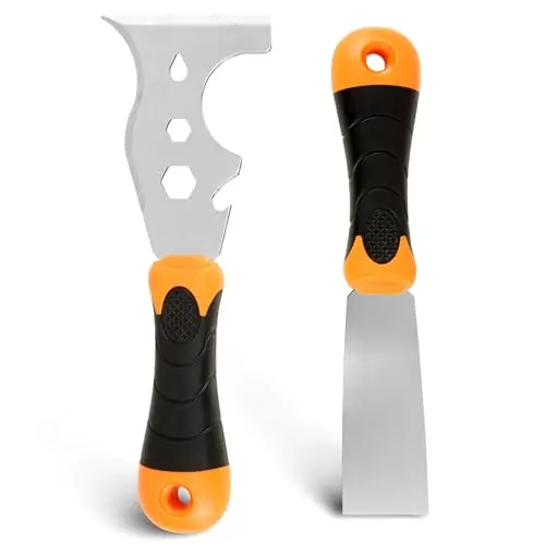 WEGAZ 12-in-1 paint scraper tool set with stainless steel blades