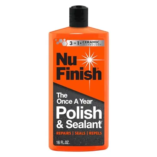 Nu Finish Once a Year Polish and Sealant bottle