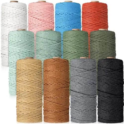 Wesnoy thick 4mm macrame cord collection