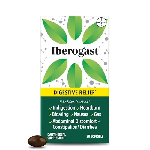 Herbal 6-Ingredient Bloating Relief | 30 CT