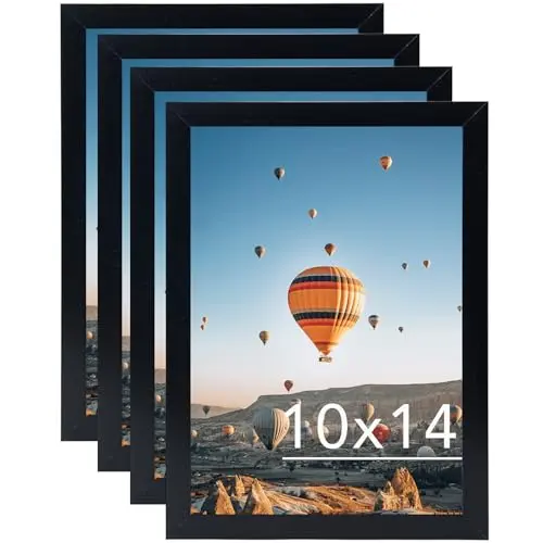 JCJMY set of 4 black 10x14 picture frames for diamond art